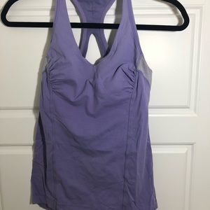 LuLu Lemon Tank with ruffle detailing
